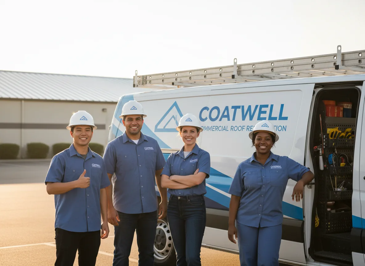 Commercial roof coating company in Robbins, TN